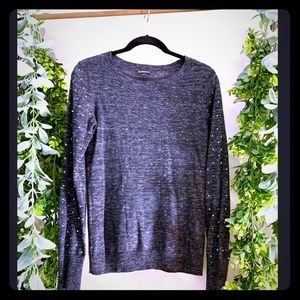 Charcoal fitted sweater